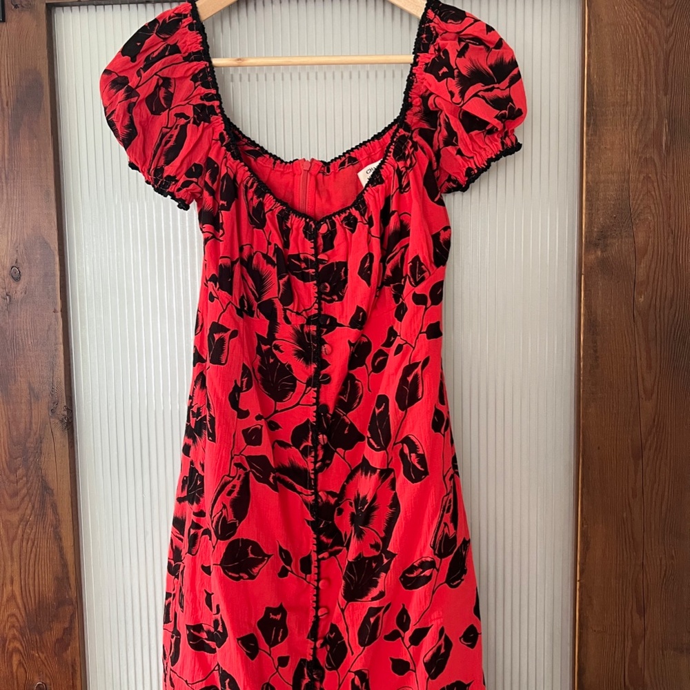 Chasing Unicorns Georgia Rain Cotton Gauze Dress-Medium
